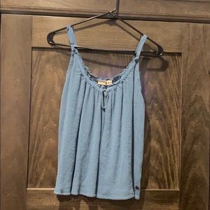 Blue dressy tank top!!